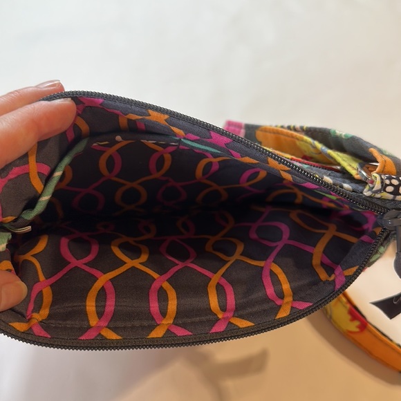 Vera Bradley Retired Jazzy Blooms Small Crossbody Bag - Picture 4 of 6